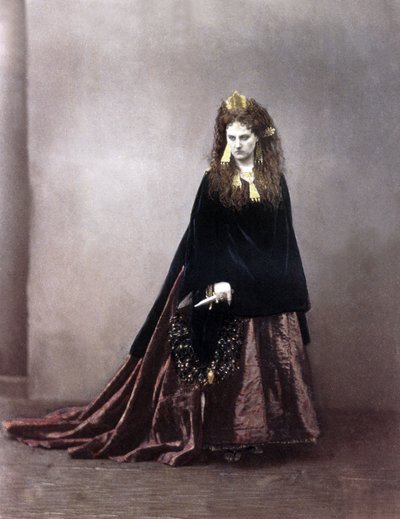 Virginia Oldoini, Countess of Castiglione, 1863-67 by Pierre Louis after Pierson